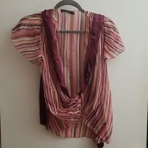 Wrap blouse